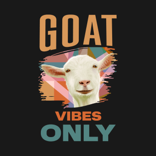 White Goat - Goat Vibes Only T-Shirt