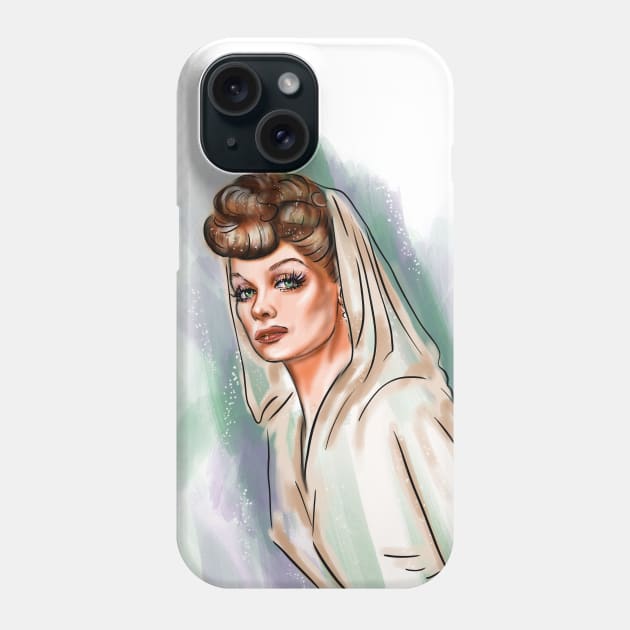 Lucille Ball Phone Case by Svetlana Pelin