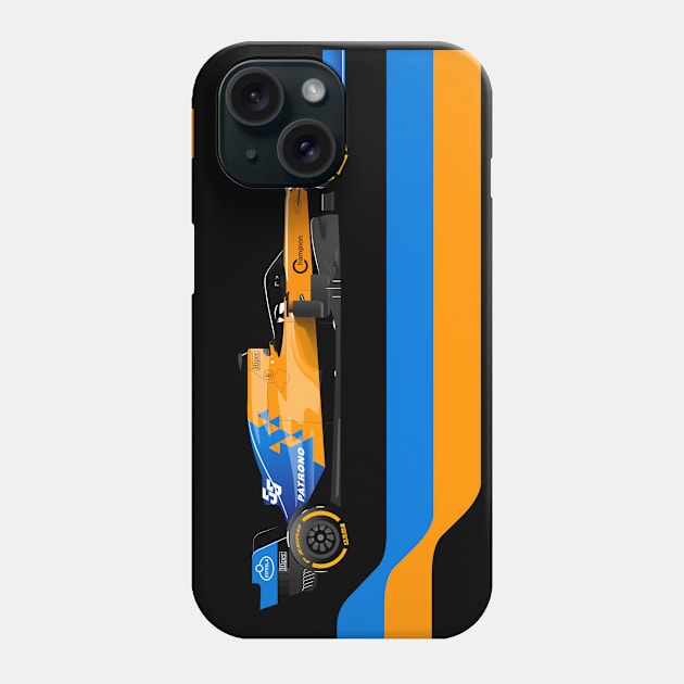 Race Car 55 Phone Case by marieltoigo