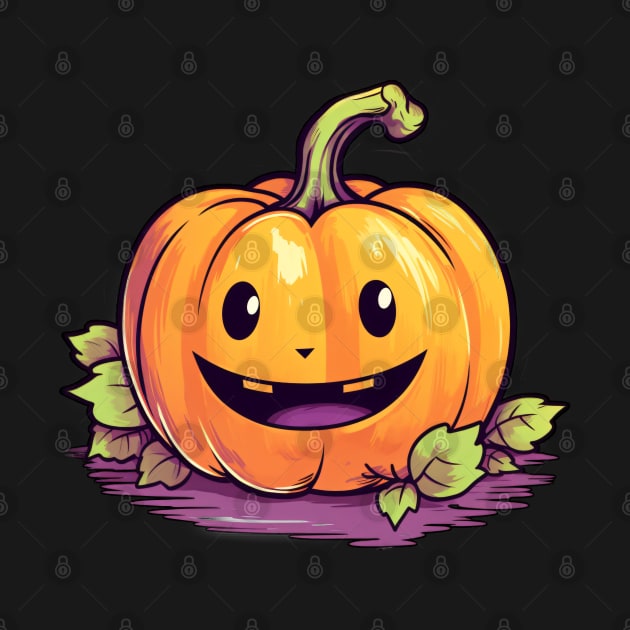 Kawaii Jack-o'-lantern! by TheWombatsDen