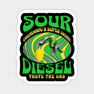 Sour Diesel Magnet