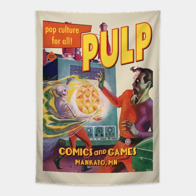 PULP Melting Man Tapestry by PULP Comics and Games