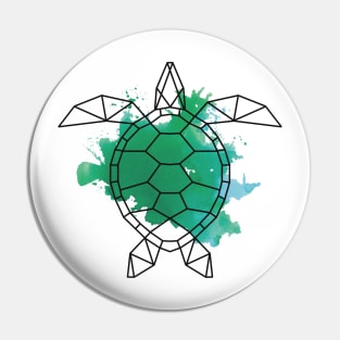 Geometric turtle Pin
