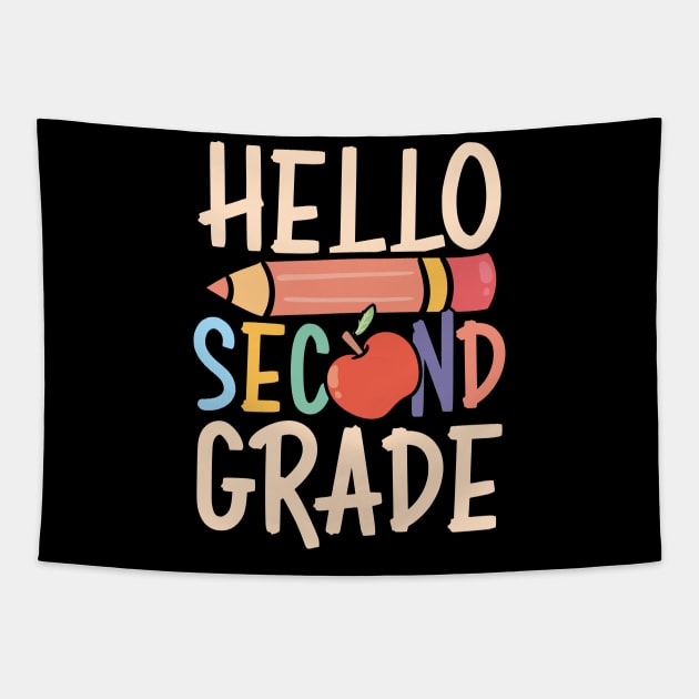 Hello Second Grade Tapestry by AngelBeez29