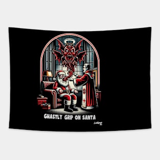 Phantom Claus's Enchanted Sleigh - A Xmas December Santa Tapestry