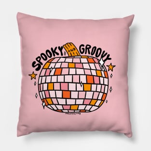 Spooky and Groovy Pillow