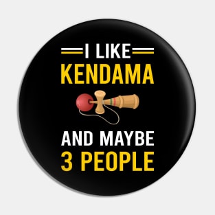 3 People Kendama Pin