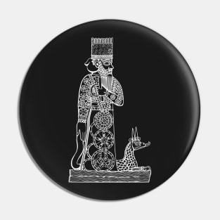 Marduk, God of Babylon Pin