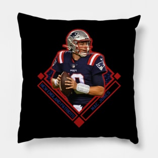 Mac Jones Diamond Style Pillow