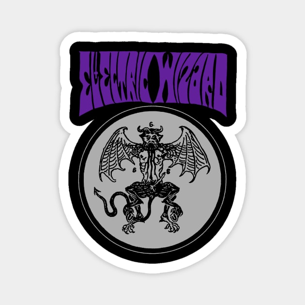 Electric Wizard Classic Lucifer Magnet by Moderate Rock