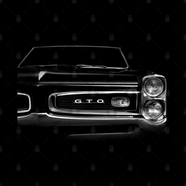 1966 Pontiac GTO - black by mal_photography