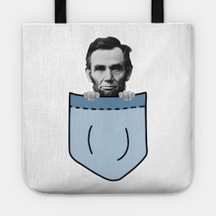 Abraham Lincoln In My Pocket Tote