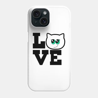 LOVE Cat Phone Case