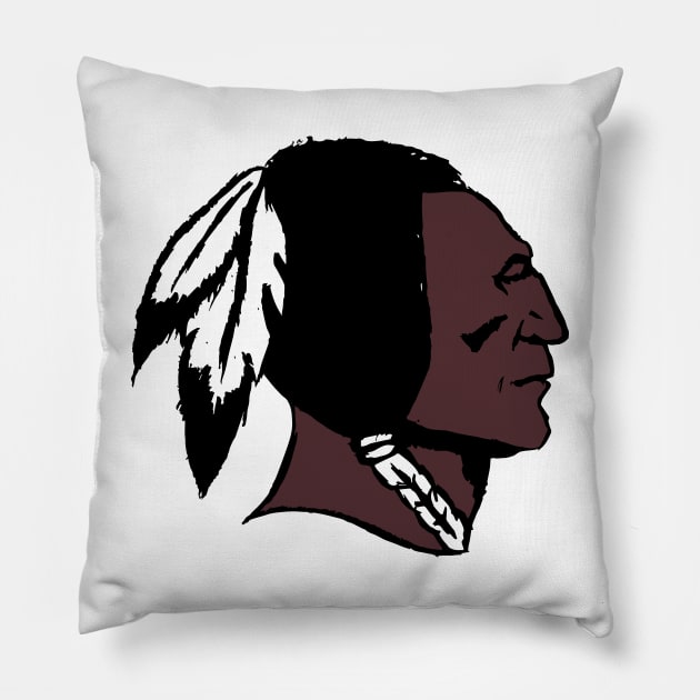 Washingtoooon Football Team 13 Pillow by Very Simple Graph