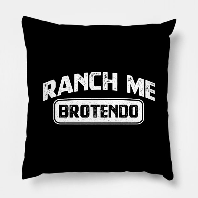 Ranch Me Brotendo Pillow by BramCrye