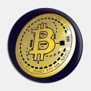 Bitcoin Digital Crypto Currency Pin