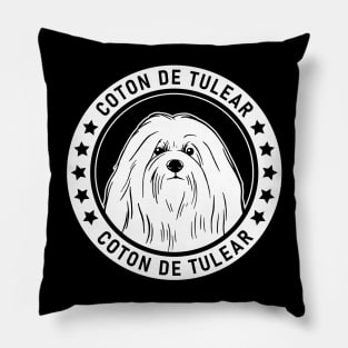 Coton de Tulear Fan Gift Pillow