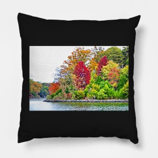 Autumn on Patuxent River Pillow