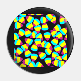 Pansexual Pride Candy Corn Pin