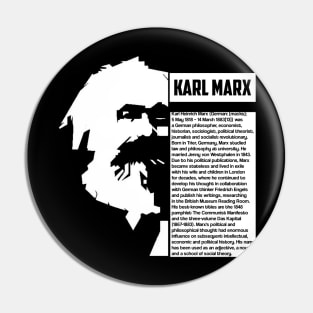 Karl Marx Desc Pin