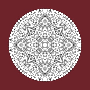 B&W Mandala T-Shirt