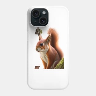 Red Squirrel Phone Case