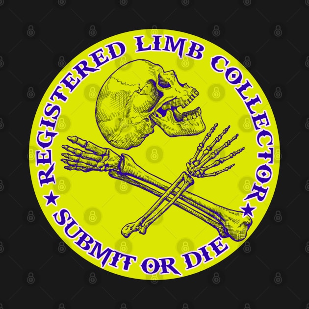 Jiu jitsu, Judo, grappling - limb collector - submit or die - bjj skull by undersideland