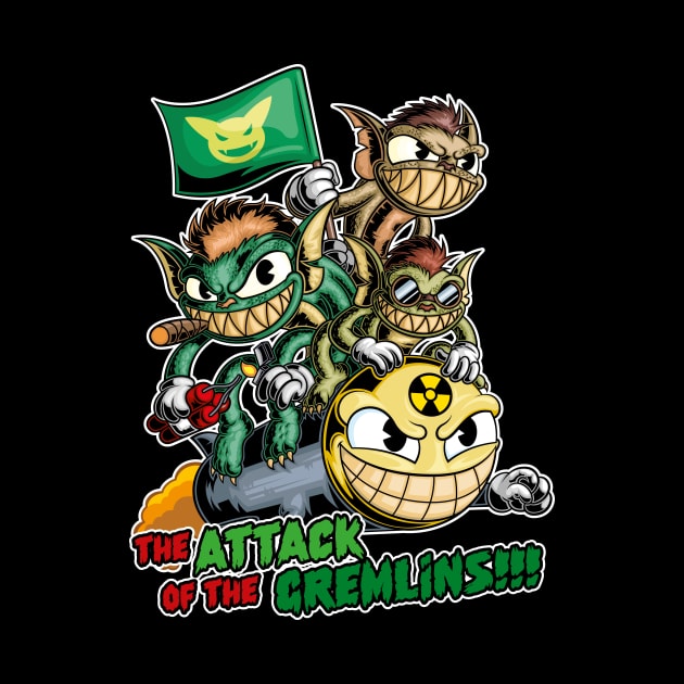 The Attack of the Gremlins by BJManchester