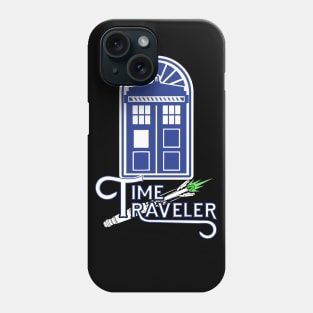 Time Traveler Blue Box Phone Case