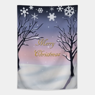 A Winter Wonderland Tapestry