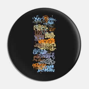 Graffiti Pin