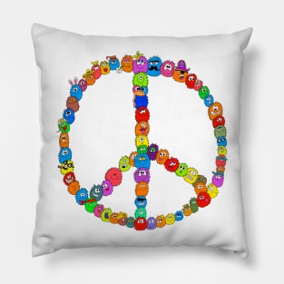 Peace Fuzzy Pillow