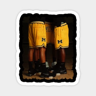 basketball team vintage Magnet