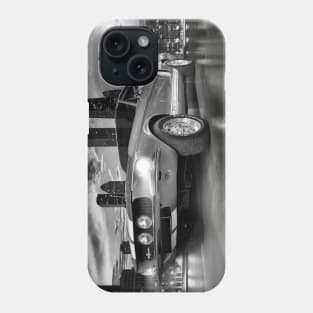 GT 350 Shelby Mustang, Black and White Phone Case