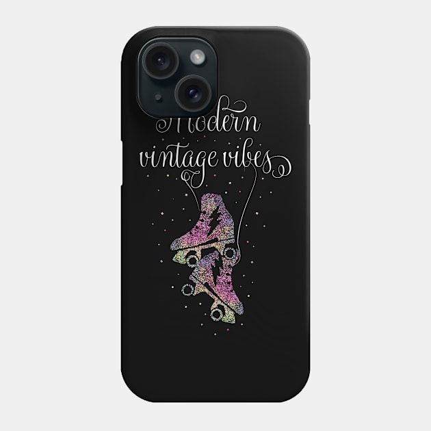 Roller Skating Retro 80s Roller Skater Phone Case by Kater Karl