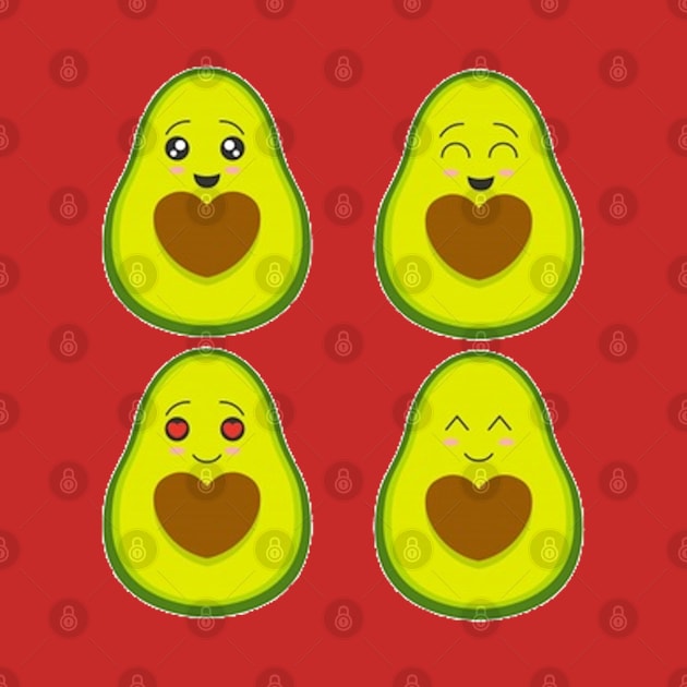 Happy Avocados by joshsmith