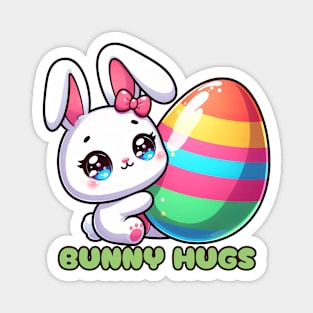 Big Hug? Little Bunny Loves Easter Eggs! Magnet