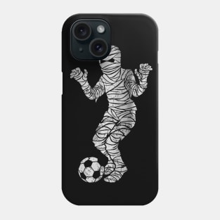 Soccer Mummy Halloween Sports Humor Phone Case