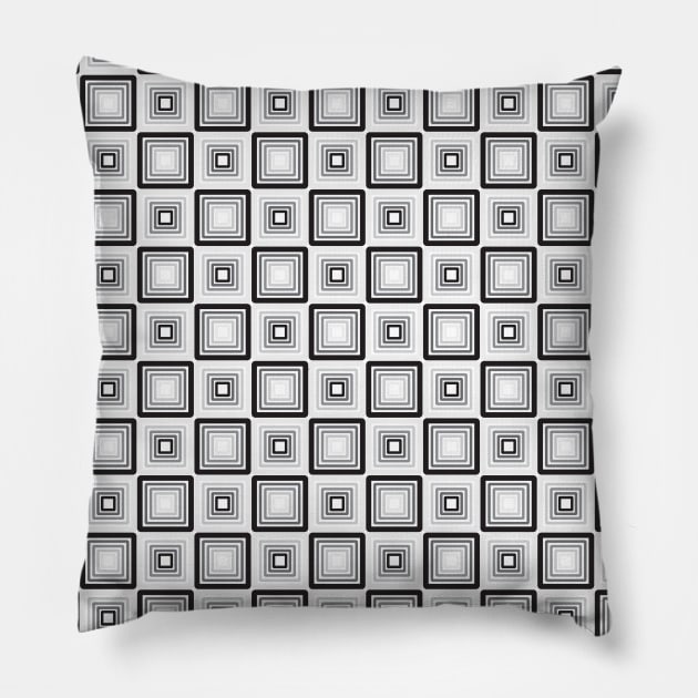 Simple Square Pattern Pillow by zarya_kiqo