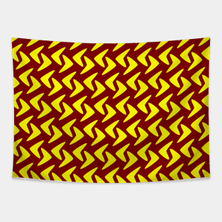 Swing On Yellow And Red Pattern Tapestry