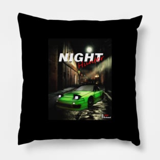 JDM 240SX [Green] Night Hunter Pillow