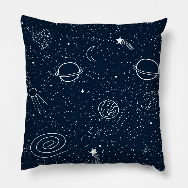 outer space pillow