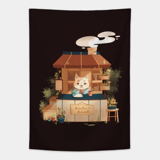 Apothecary Cat Tapestry