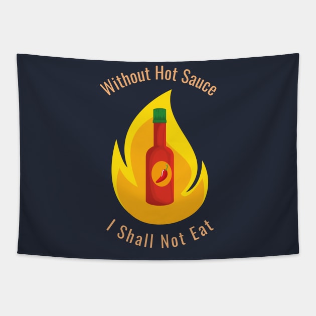 Hot Sauce, Fire Chilli Tapestry by Epic Hikes
