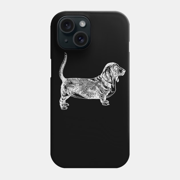 Basset Hound Pet Dog Phone Case by terrybain