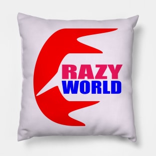 Crazy World Pillow