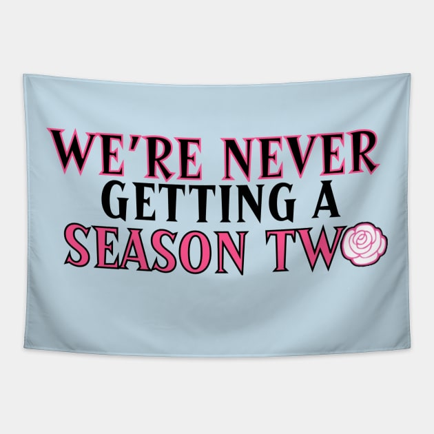 Ouran's Never Getting a Season Two Tapestry by WhaleCraft Designs