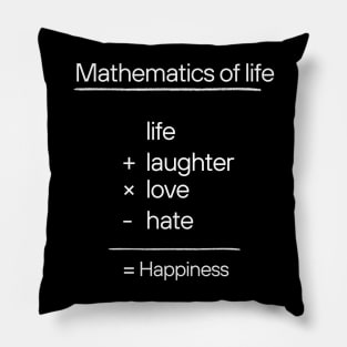 Mathematics of life Pillow