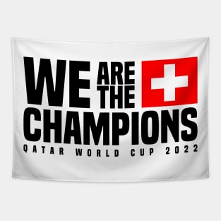 Qatar World Cup Champions 2022 - Switzerland Tapestry