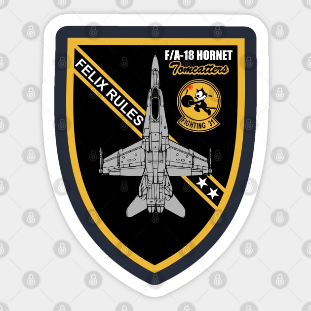 F-18 US Flag Patch